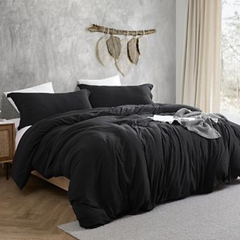 Natural Loft® Oversized Comforter - Black