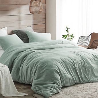 Natural Loft® Oversized Comforter - Iceberg Green