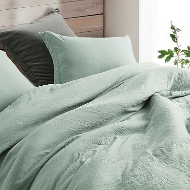 Natural Loft® Oversized Comforter - Iceberg Green