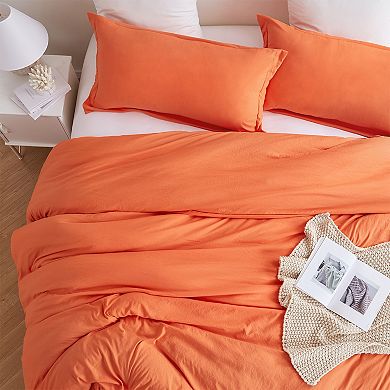 Natural Loft® Oversized Comforter - Orange