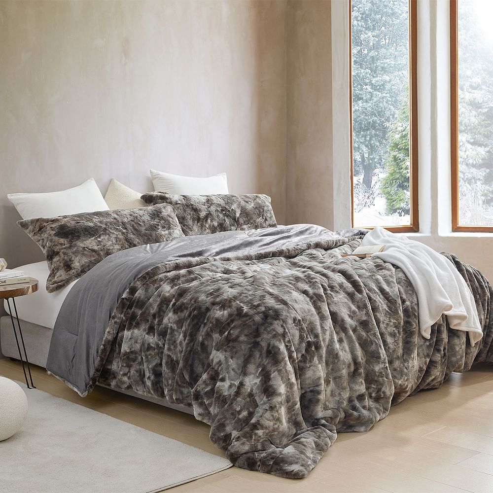 Coma Inducer Wolf Bunny Toddler Comforter - Gunpowder Black, 30x50 Inch Super Soft Plush