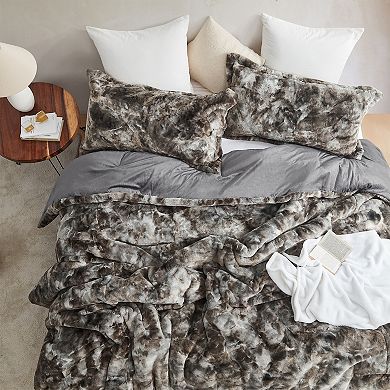 Wolf Bunny - Coma Inducer® Oversized Comforter - Gunpowder Black