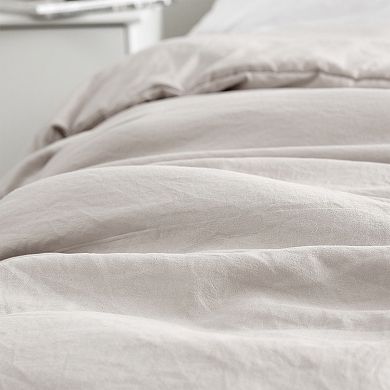 Natural Loft® Oversized Comforter - Stone Taupe