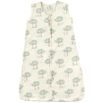 Touched by Nature Baby Organic Cotton Sleeveless Wearable Sleeping Bag, Sack, Blanket, Birch Tree