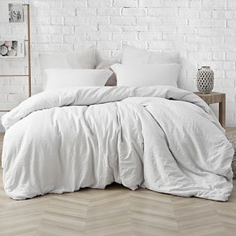Natural Loft® Oversized Comforter - Farmhouse White