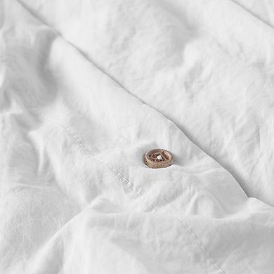 Natural Loft® Oversized Comforter - Farmhouse White