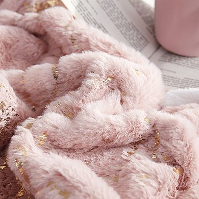 Golden Egg - Coma Inducer® Oversized Comforter - Peachy Pink (with Gold Foil)