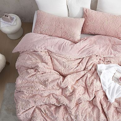 Golden Egg - Coma Inducer® Oversized Comforter - Peachy Pink (with Gold Foil)
