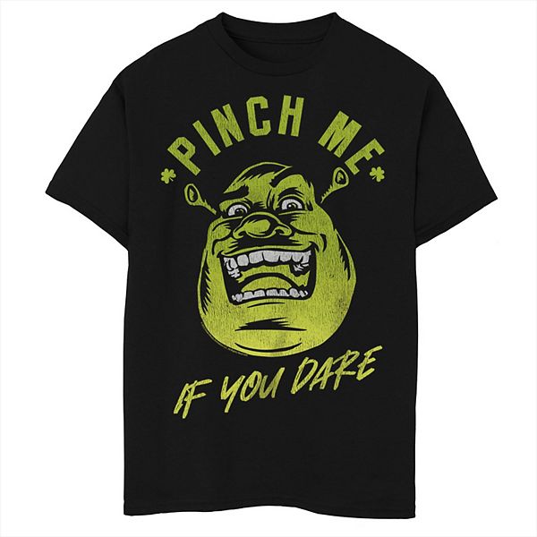 Boys 8-20 Shrek Pinch Me If You Dare Tee