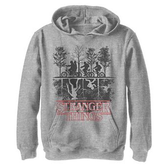 Boys 8-20 Stranger Things The Upside Down Logo Hoodie