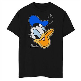 Disney's Donald Duck Boys 8-20 Smiling Face Portrait Graphic Tee