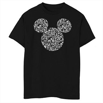 Disney's Mickey & Friends Boys 8-20 Mickey Icons Fill Graphic Tee
