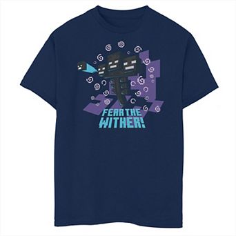 Boys 8-20 Minecraft Wither Boss Portrait Graphic Tee