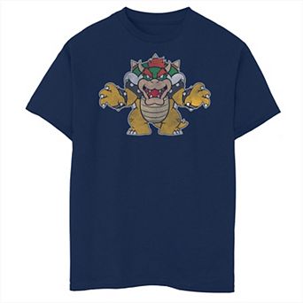 Boys 8-20 Nintendo Just Bowser Figure Graphic Tee