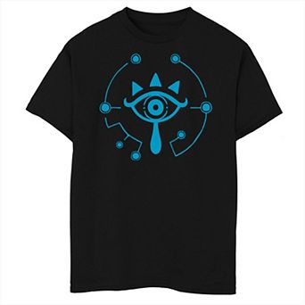 Boys 8-20 Zelda Breath Of The Wild Eye Icon Graphic Tee