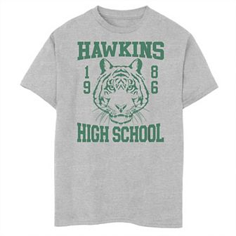 Boys 8-20 Stranger Things Hawkins 1986 High School Graphic Tee