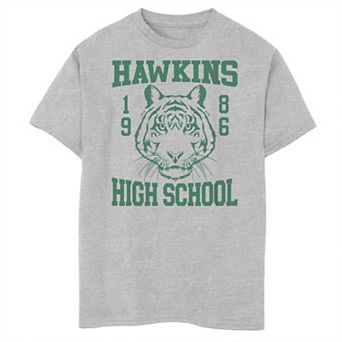 Boys 8-20 Stranger Things Hawkins 1986 High School Graphic Tee