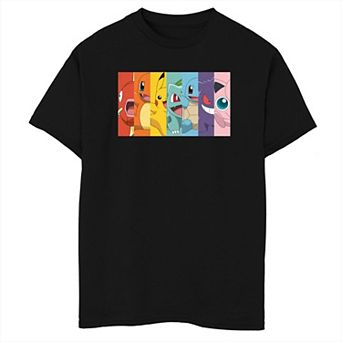 Boys 8-20 Pokemon Poke Rainbow Graphic Tee