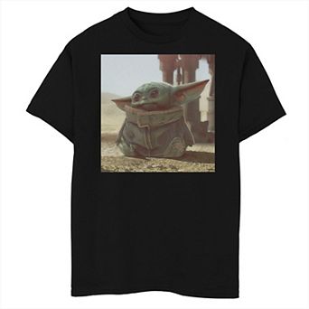 Boys 8-20 Star Wars The Mandalorian The Child aka Baby Yoda Photograph Graphic Tee
