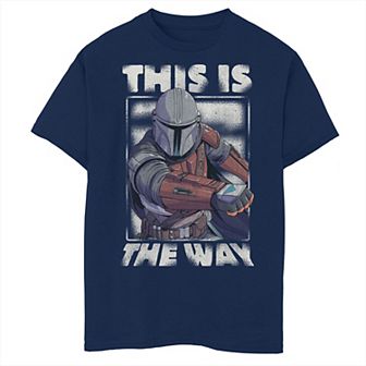 Boys 8-20 Star Wars The Mandalorian This Is The Way Portrait Graphic Tee