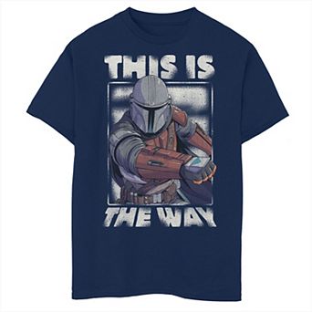 Boys 8-20 Star Wars The Mandalorian This Is The Way Portrait Graphic Tee