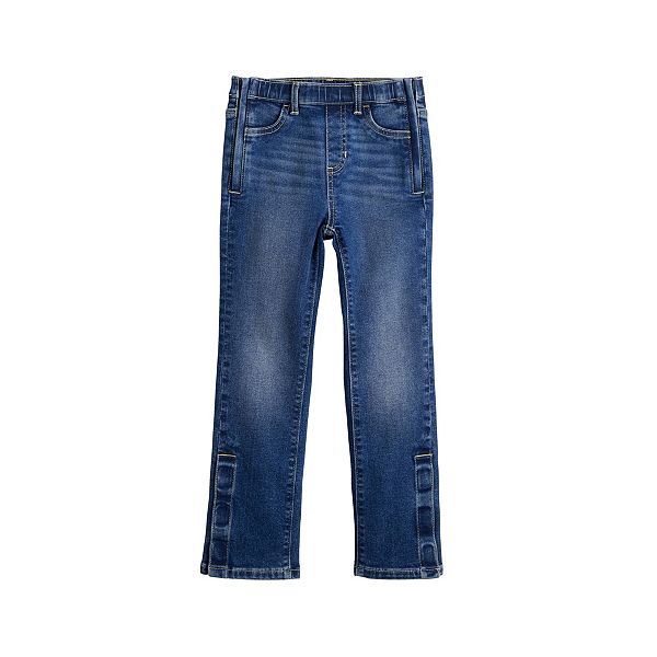 Baby & Toddler Girl Jumping Beans® Adaptive Denim Pants