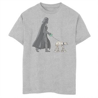 Boys 8-20 Star Wars Darth Vader AT AT Walker Graphic Tee