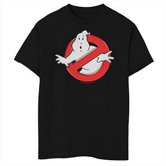 Boys 8-20 Ghostbusters Classic Movie Logo Poster Graphic Tee