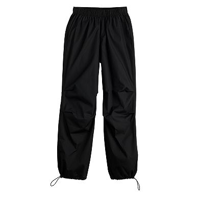 Juniors' Pink Rose Parachute Pants