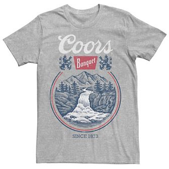 Big & Tall Miller Coors Banquet Since 1879 Circle Stamp Tee