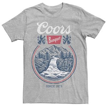 Big & Tall Miller Coors Banquet Since 1879 Circle Stamp Tee