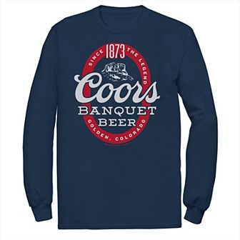 Big & Tall Miller Coors Mountan Coors Banquet Beer The Legends Tee