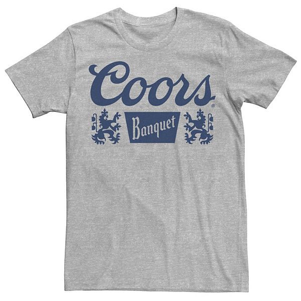 Big & Tall Miller Coors Blue Banquet Logo Tee