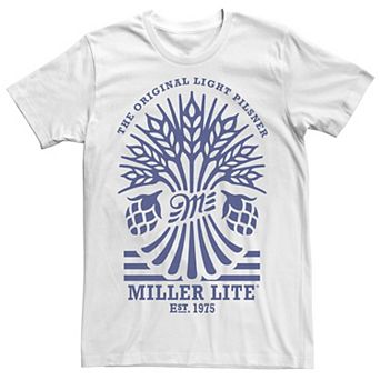 Big & Tall Miller Coors The Original Light Pilsner Poster Tee