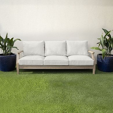 Add extra comfort and style with this Sorra Home sofa cushion set.