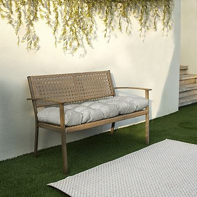 Sorra Home Sunbrella Canvas Bench Cushion