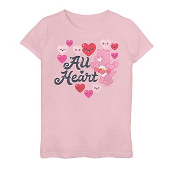 Girls 7-16 Care Bears All Heart Graphic Tee