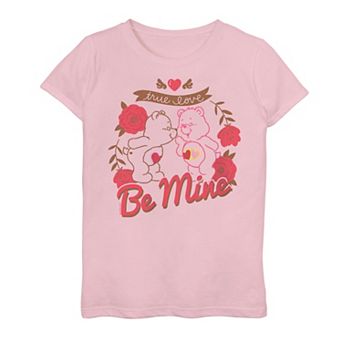 Girls 7-16 Care Bears True Love Be mine Graphic Tee