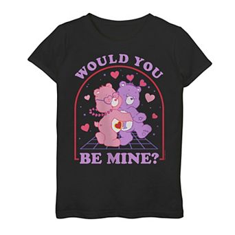 Girls 7-16 Care Bears Would You Be Mine Graphic Tee