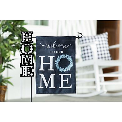 Evergreen Enterprises Welcome Home Garden Flag