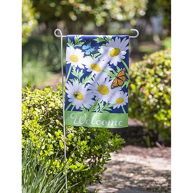 Evergreen Enterprises Daisy Welcome Garden Flag