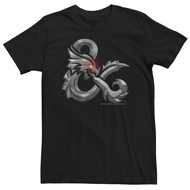 Big & Tall Dungeons And Dragons Metal Ampersand Tee