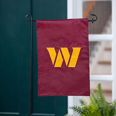 Evergreen Enterprises Washington Commanders Applique Garden Flag