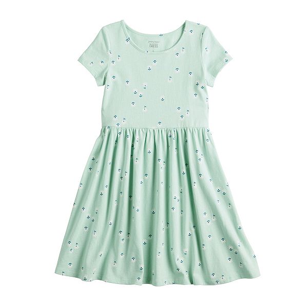 Girls 4-12 Jumping Beans® Short Sleeve Essential Dress