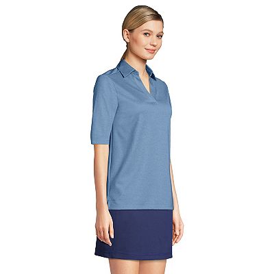 Lands end pique polo shirts best sale