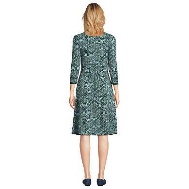 Women's Lands' End Lightweight Fit & Flare Dress