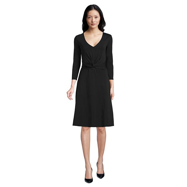 Women's Lands' End Lightweight Fit & Flare Dress