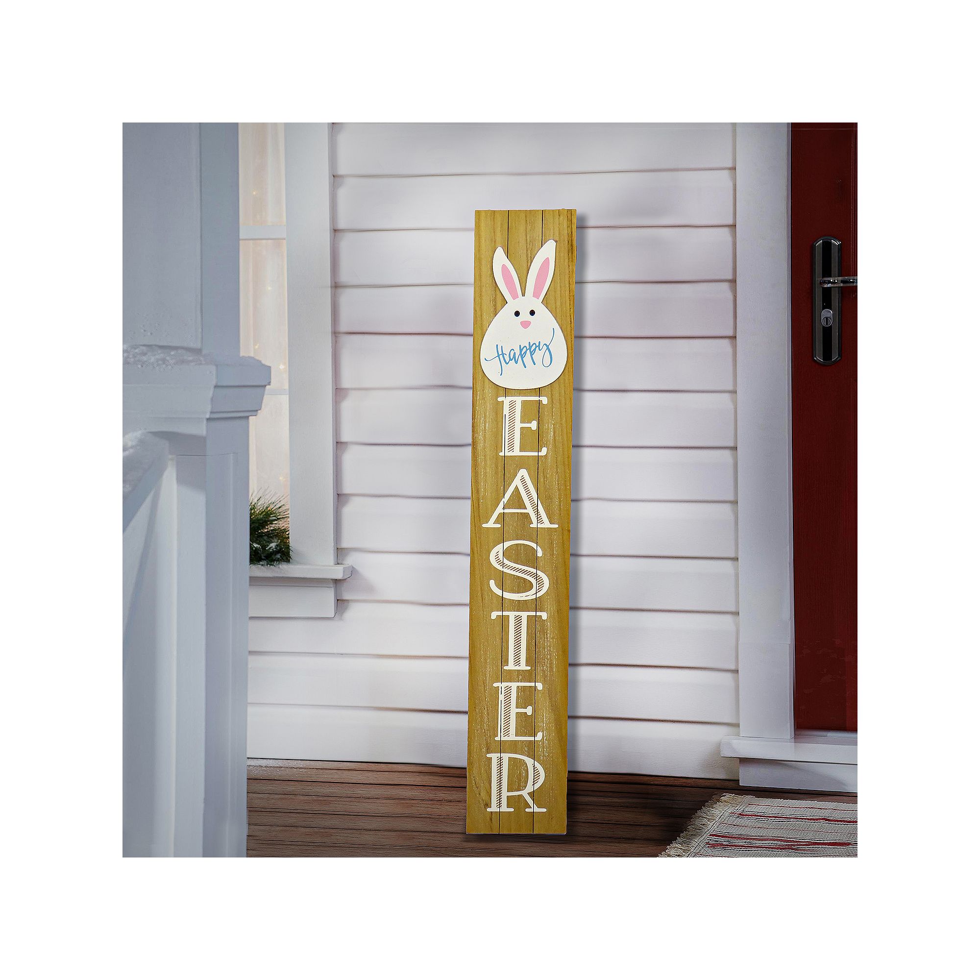 National Tree Company Easter Bunny Floor Decor, Brown