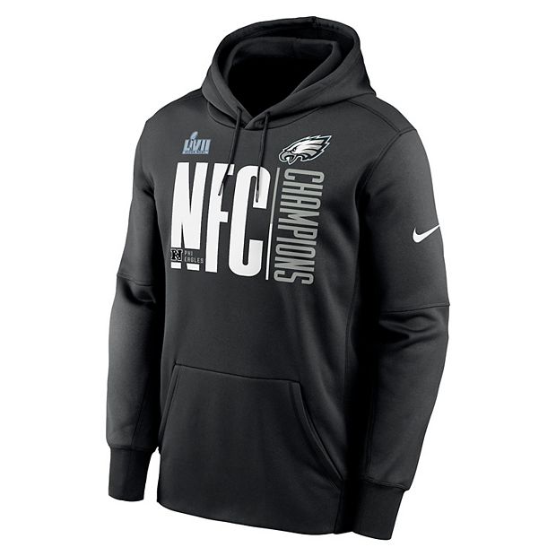 Men s Nike Philadelphia Eagles Super Bowl LVII Therma Hoodie