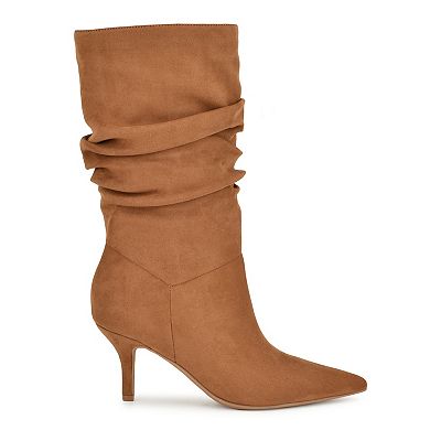 Nine west low heel boots best sale